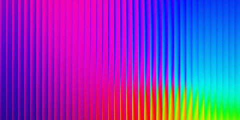 Vibrant gradient stripes with smooth color transition from pink to green