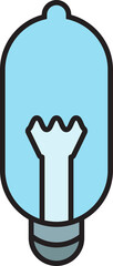 Light Bulb Icon Illustration
