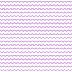 Zigzag Seamless Pattern texture. Lilac and white.