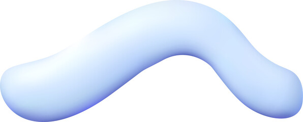 Realistic snow caps drifts symbol