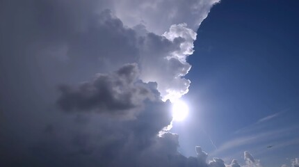 The Break of Light Through Clouds