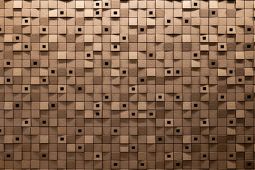 幾何学模様が美しいモダンな装飾壁面