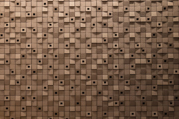 幾何学模様が美しいモダンな装飾壁面