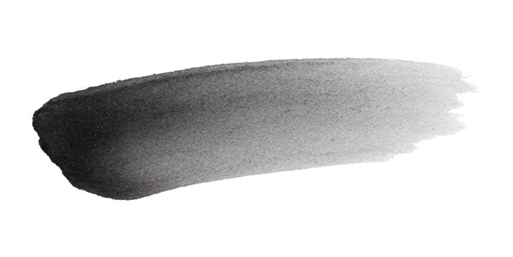 Black and Gray Watercolor Brush Stroke Texture