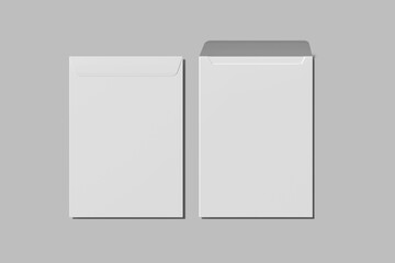 High Resolutin Envelope Blank Mockup