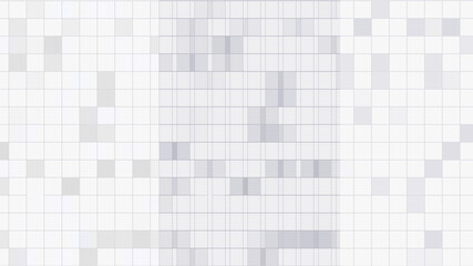 abstract background with squares. abstract square background. abstract background with squares. piece of lined graph paper tear isolated on white background. Looping Abstract Pixel Art Background with