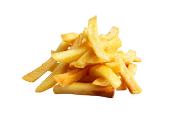 French fries. Transparent.