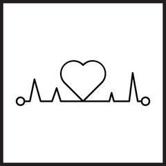 Heart Monitor icon desigbn