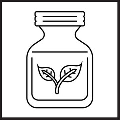 Herbal Medicine icon desigbn