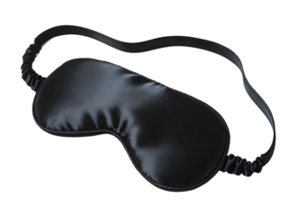 Sleep mask isolated on transparent background