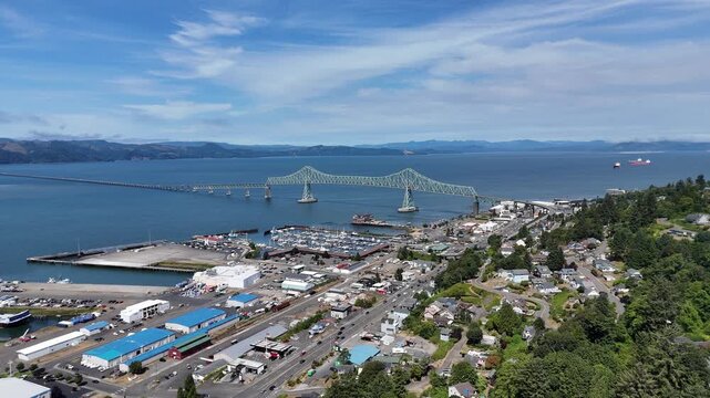 Astoria Megler Bridge Columbia river Pacific Northwest