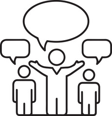 icon of a teamwork service