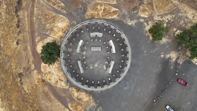 Stonehenge Memorial Overlooking Columbia river