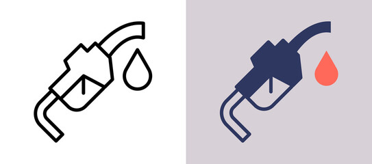 Fuel Pump whitegrey icon