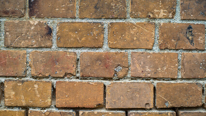 Backsteinmauer Ziegel Mauer