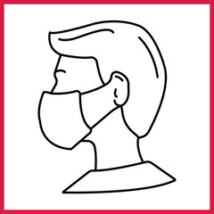 Mask icon desigbn