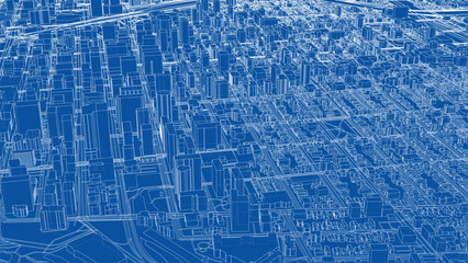 Detailed City Blueprint