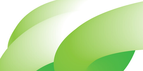 Green gradient shapes background
