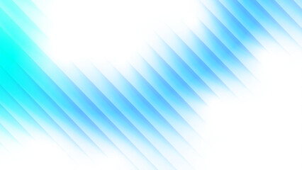 Abstract gradient of blue color with refracted strips of glass effect. Trendy ribbed texture isolated on white background for banners, posters, covers, presentations. Vector graphic design elements.