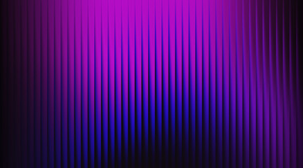 Abstract Vertical Pleated Texture Background With Purple and Blue Gradient Lighting image photo
