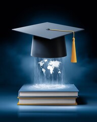 Education data flowing into Earth, edtech future,