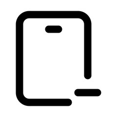 Device config outline icon set