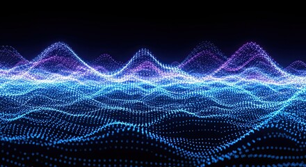 Stunning futuristic AI concept visualizes intelligent digital consciousness, glowing with vibrant blue circuits against a dark background symbolizing innovation and future technology.