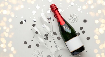 Luxury Winter Season Banner for Invitation or Promotion