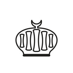Icon Collection of high quality crowns.