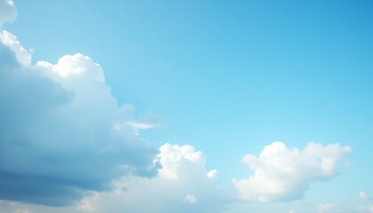 Fototapeta premium Wide Angle Cinematic Sky Photography With Clouds Generate Ai