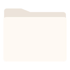 Folder Icons for Desktop, Pink and Beige, Neutral Icons, DARK BEIGE
