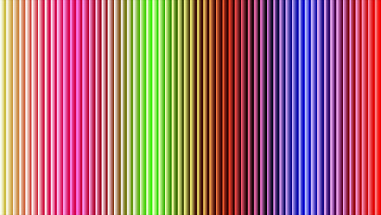 Multi- Color Vertical Corrugated Surface With Gradient Bands abstract background