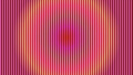 Pink and yellow gradient oval pattern with vertical lines Keywords: abstract, background
