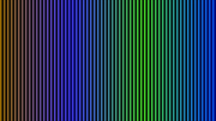 Vertical Gradient Stripes From Orange To Blue With Subtle Shadows abstract background