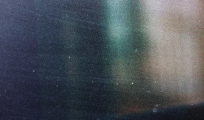 Gardinen Musik Distressed film grain texture with heavy noise background, light leaks texture photo overlay effect, damaged scratches dusty film grain textures, warm color grunge effect light leaks effect glowing  © Uuganbayar