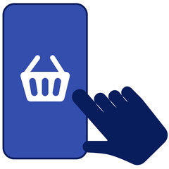 Mobile Shopping / Tap to Buy, add to cart icon