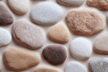 Pebble Stone Surface Background