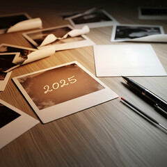 Nostalgic Memories Envisioning the Future Year 2025 with Photographs