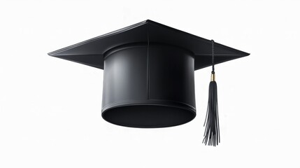 Illustration of graduation cap isolated, photo
