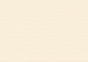 【日本の伝統模様】鹿子のシームレスパターン（黄系） / Kanoko – Japanese Traditional Kanoko (Fawn Dot) Pattern (Yellow Tones)