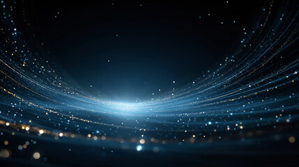 Abstract Sparkle Vortex: An abstract composition of shimmering particles and radiant light forms a mesmerizing vortex, evoking a sense of cosmic energy and digital innovation.