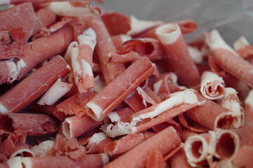 Thinly Sliced Raw Beef for Hot Pot or Shabu-Shabu