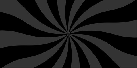 Sunburst pattern line vintage design. Flare sun beam banner vector illustration sun ray texture. Swirl line pattern starburst spiral radial striped backdrop design.	