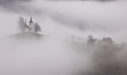 Slowenien, St Thomas Church, Sveti Tomaz