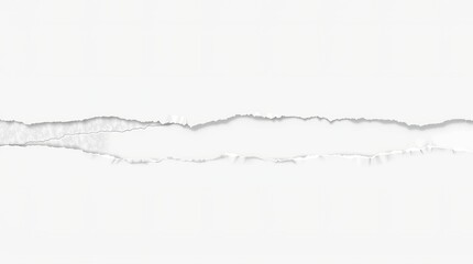 ripped element set of torn paper edges isolated with clipping path on background. torn paper texture, ripped of paper designs set  