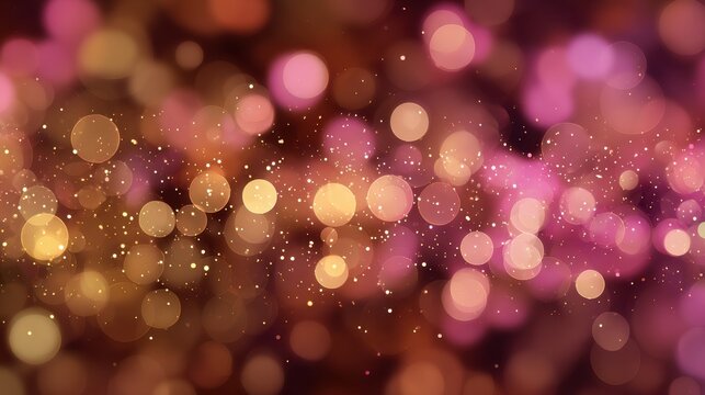 Shimmering bokeh Doji bokeh backdrop
