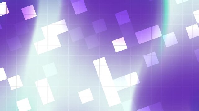 Purple backdrop with pixelated squares great for techthemed designs or dynamic social media graphics needing a modern flair.