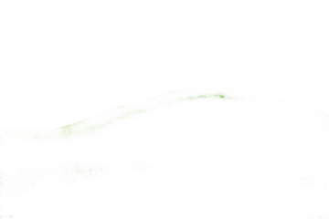 Faint green smudge on a transparent background