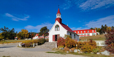 The Chapel of the Indians in Tadoussac / Quebec, Canada