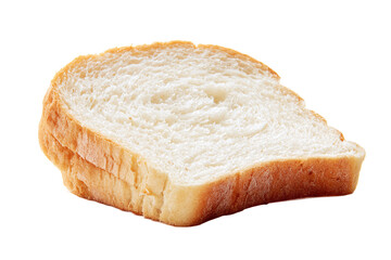 A slice of white bread, perfect for sandwiches
